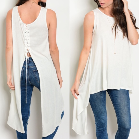 Ivory Tunic Top - Picture 3 of 3